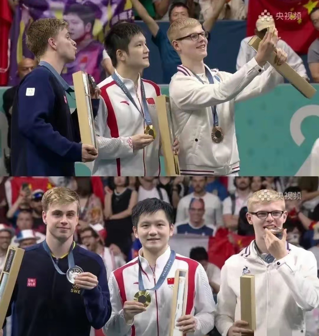 德国队轻取奥地利队,樊振东统治全场 德国队轻取奥地利队,樊振东统治全场